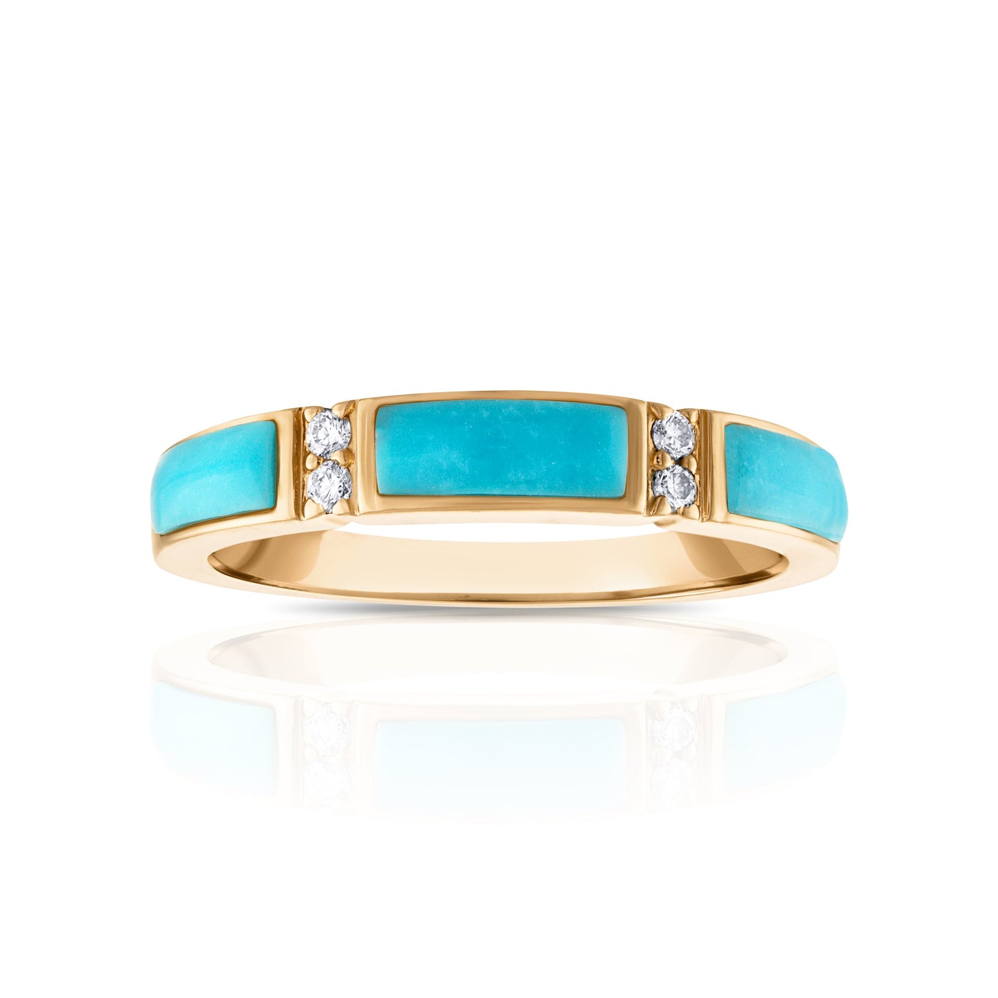 Prism Stackables: Sleeping Beauty Turquoise Endless Horizon Ring