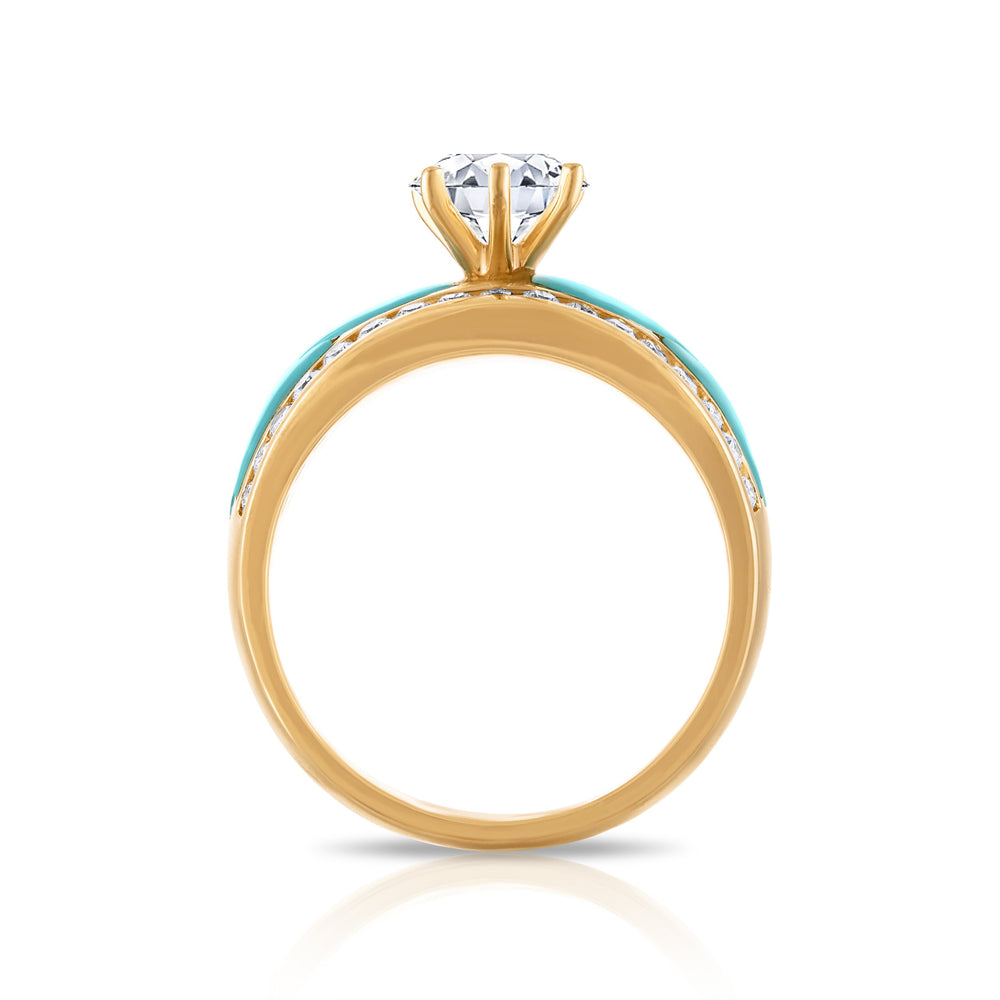 
                  
                    Sleeping Beauty Turquoise Azure Majesty Ring
                  
                