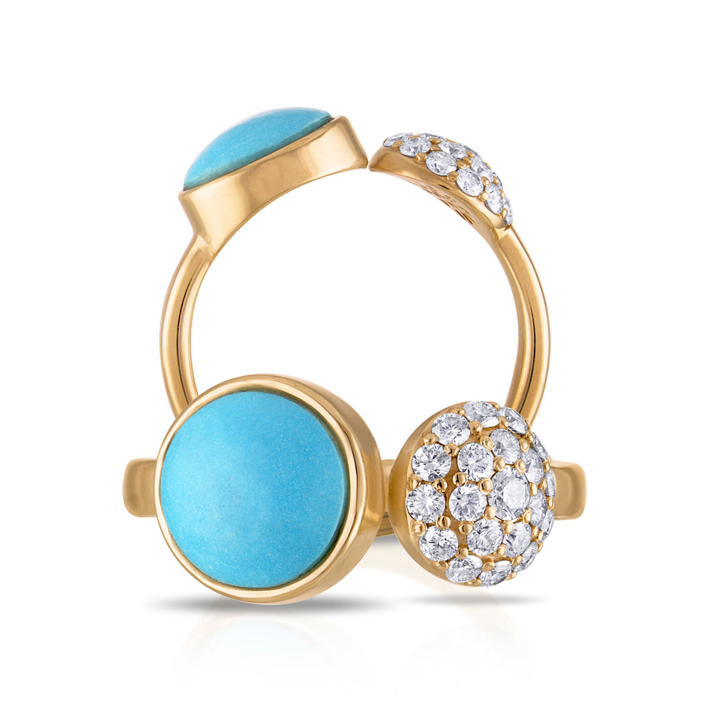 Sleeping Beauty Turquoise Champagne Bubble