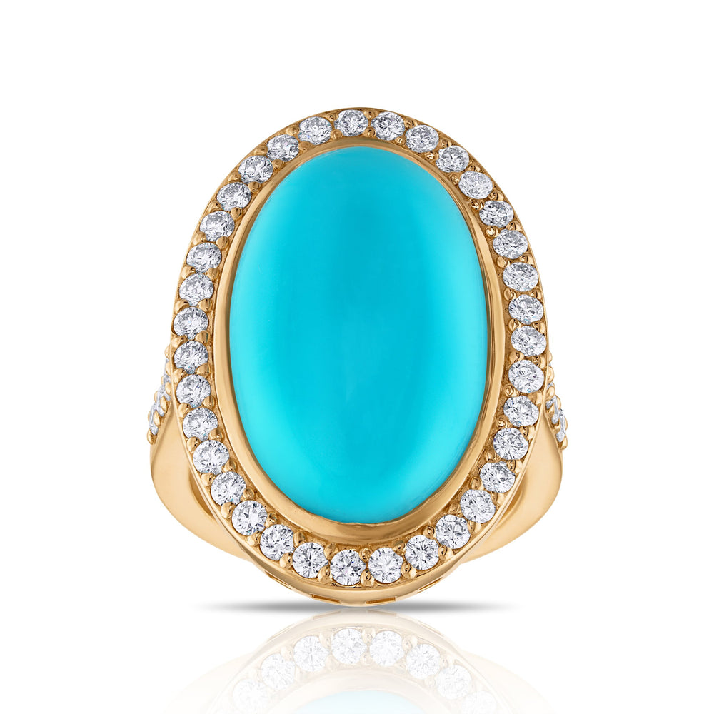 
                  
                    Sleeping Beauty Turquoise Golden Monarch Ring
                  
                
