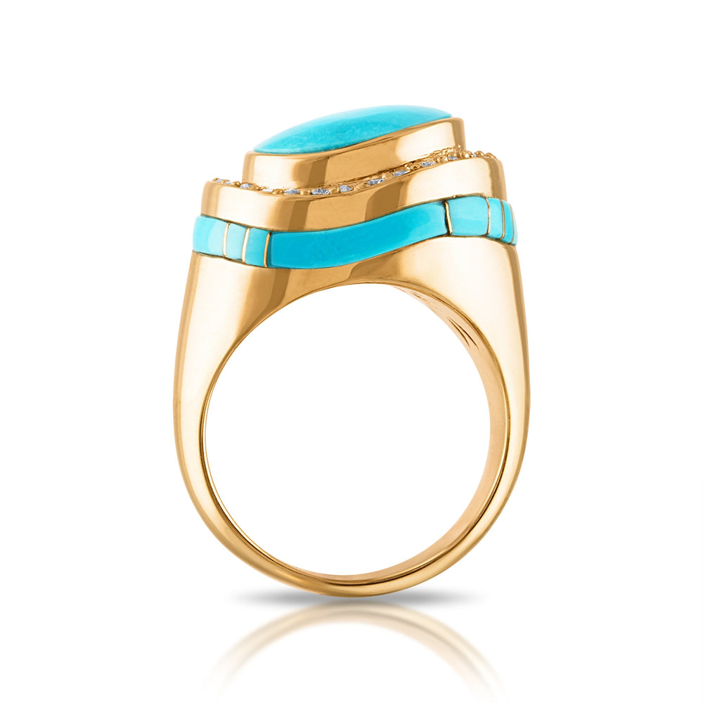 
                  
                    Sleeping Beauty Turquoise Luminary Ring
                  
                
