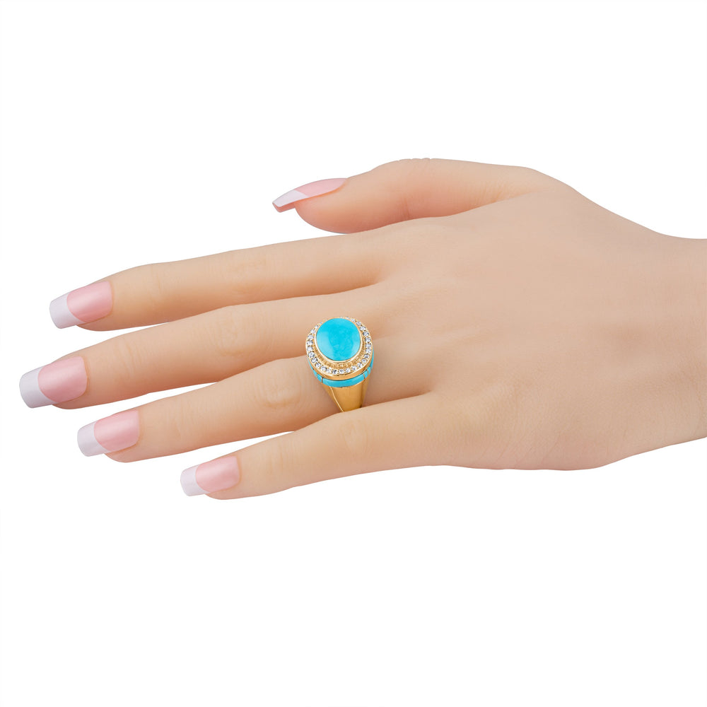 
                  
                    Sleeping Beauty Turquoise Luminary Ring
                  
                