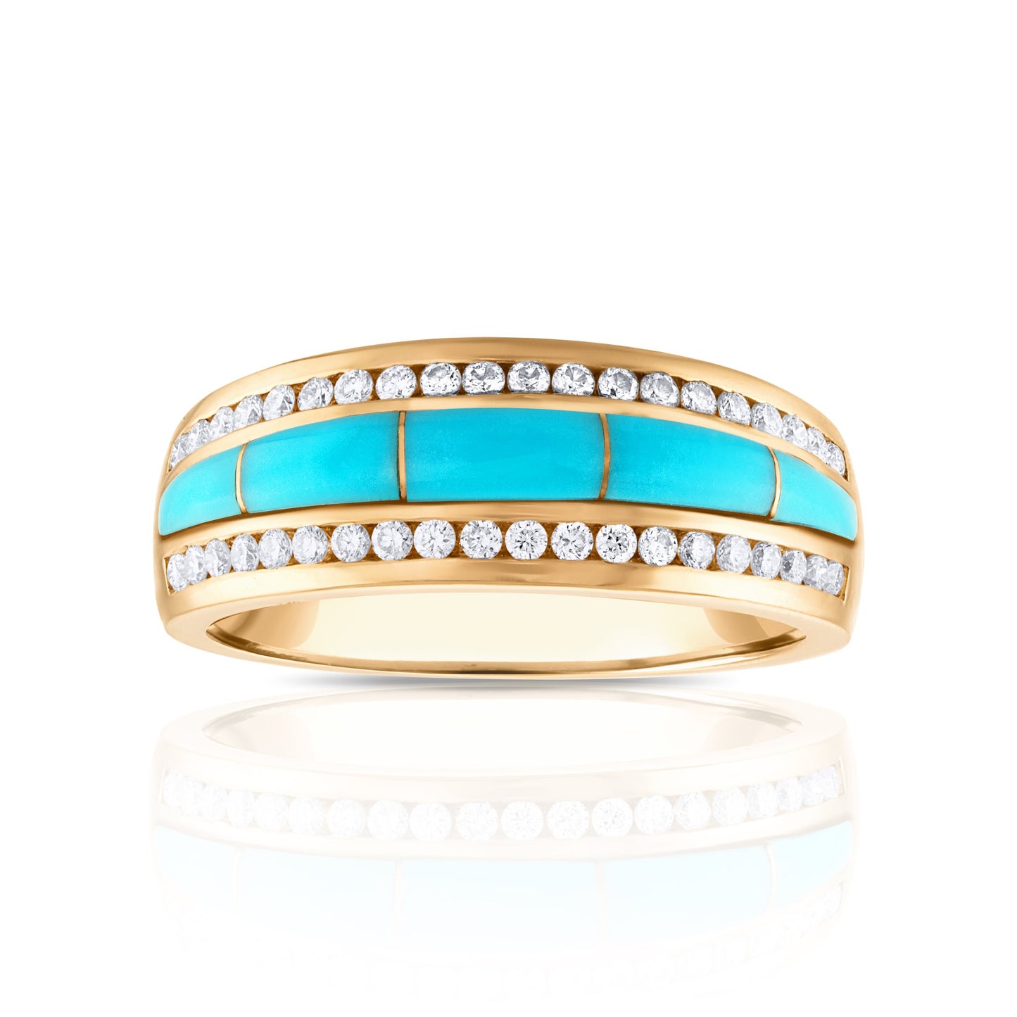 Sleeping Beauty Turquoise Luminous Layers Band