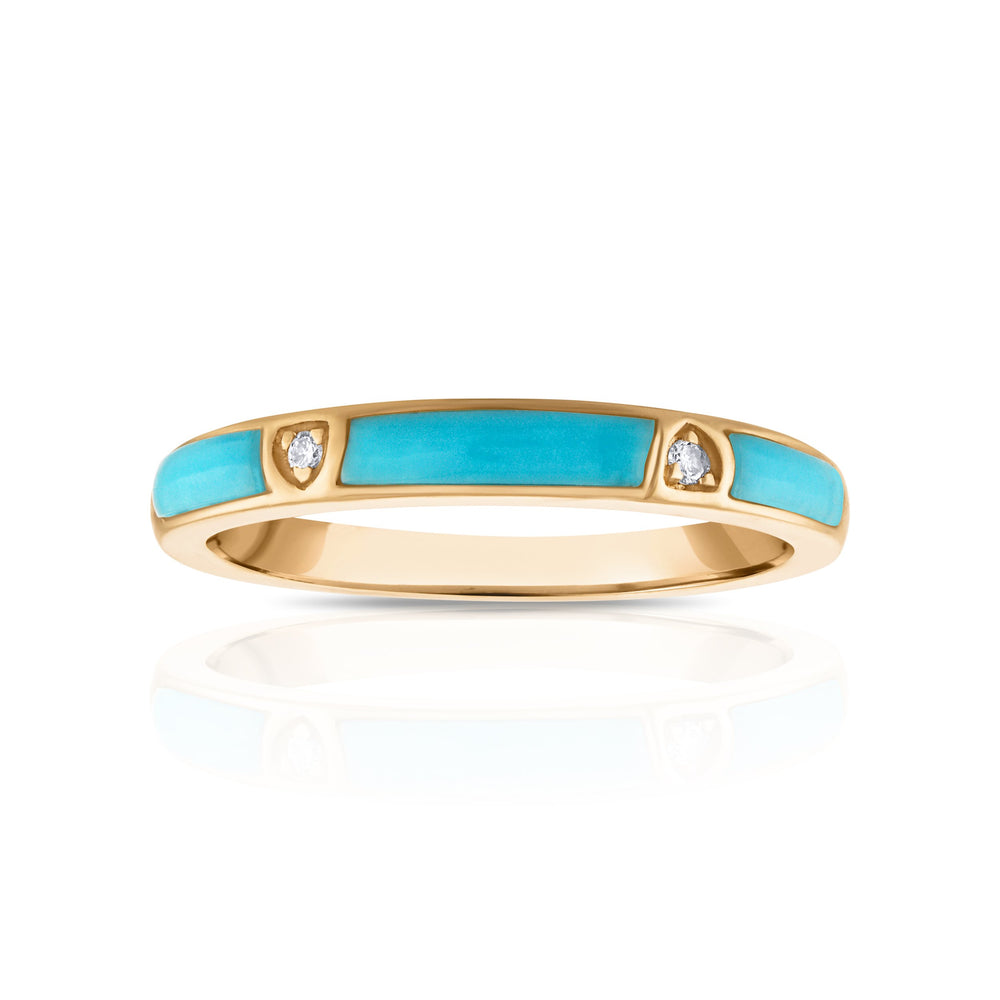 Prism Stackables: Sleeping Beauty Turquoise Starlight Ring