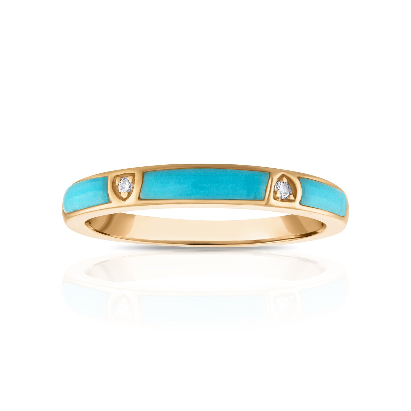 Prism Stackables: Sleeping Beauty Turquoise Starlight Ring