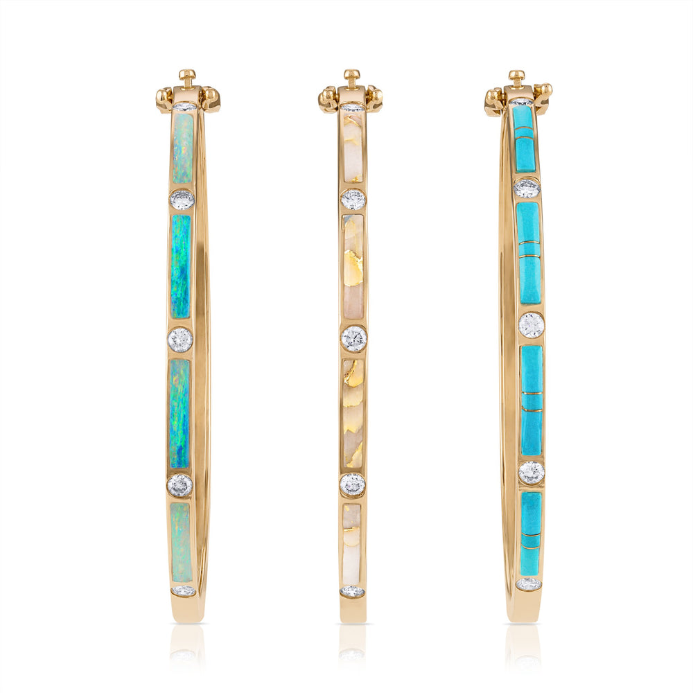 Solid Gold Bangle