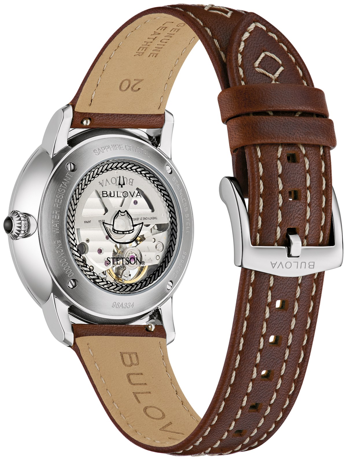 Bulova Stetson Longhorn 96A334 — view 2